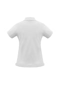 Womens Neon Short Sleeve Polo - White ||SRC=https://cdn.fashionbizapps.nz/honeybee/images/P2125_bProduct_White_02_Ol6Coou.jpg
