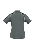 Womens Triton Short Sleeve Polo - Ash/Black/White ||SRC=https://cdn.fashionbizapps.nz/honeybee/images/P225LS_Product_Ash_Black_White_02_v6sqw0O.jpg