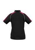 Womens Triton Short Sleeve Polo - Black/Red/White ||SRC=https://cdn.fashionbizapps.nz/honeybee/images/P225LS_bProduct_Black_Red_White_02_drbjBSy.jpg