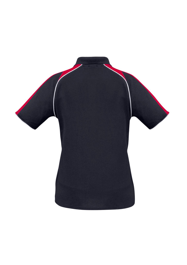 Womens Triton Short Sleeve Polo - Navy/Red/White ||SRC=https://cdn.fashionbizapps.nz/honeybee/images/P225LS_bProduct_Navy_Red_White_02_qjjREX5.jpg