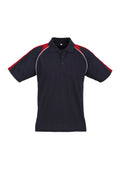Mens Triton Short Sleeve Polo - Navy/Red/White ||SRC=https://cdn.fashionbizapps.nz/honeybee/images/P225MS_bProduct_Navy_Red_White_01_BjML7or.jpg