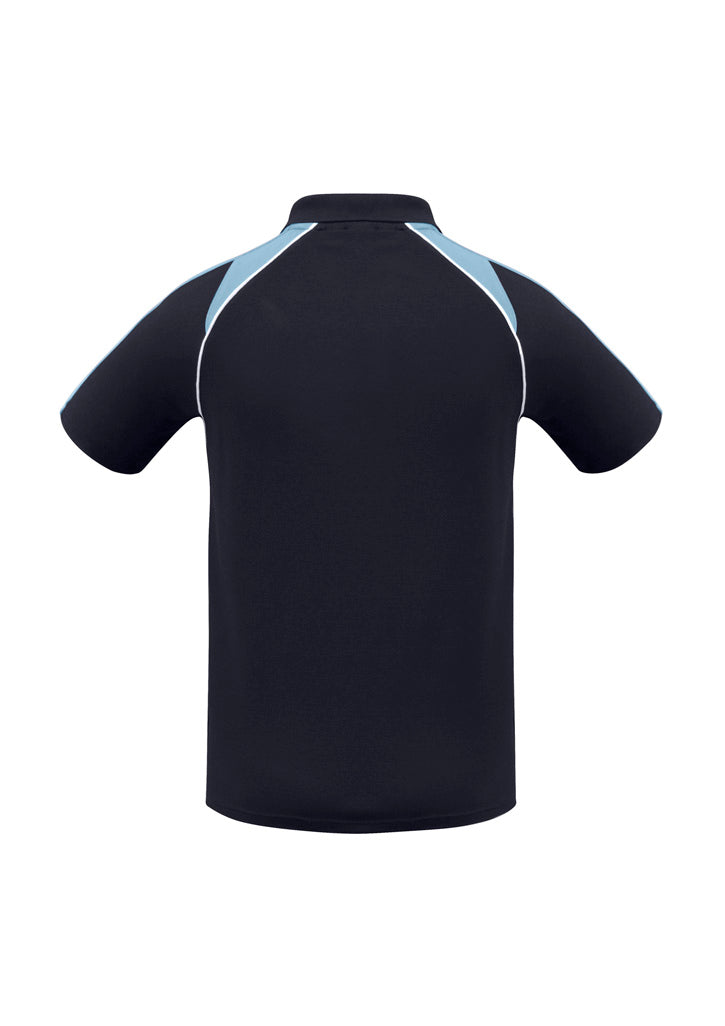 Mens Triton Short Sleeve Polo - Navy/Spring Blue/White ||SRC=https://cdn.fashionbizapps.nz/honeybee/images/P225MS_bProduct_Navy_SpringBlue_White_02_QQFKx9J.jpg