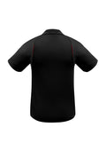 Mens United Short Sleeve Polo - Black/Red ||SRC=https://cdn.fashionbizapps.nz/honeybee/images/P244MS_bProduct_Black_Red_02_zij4lJx.jpg