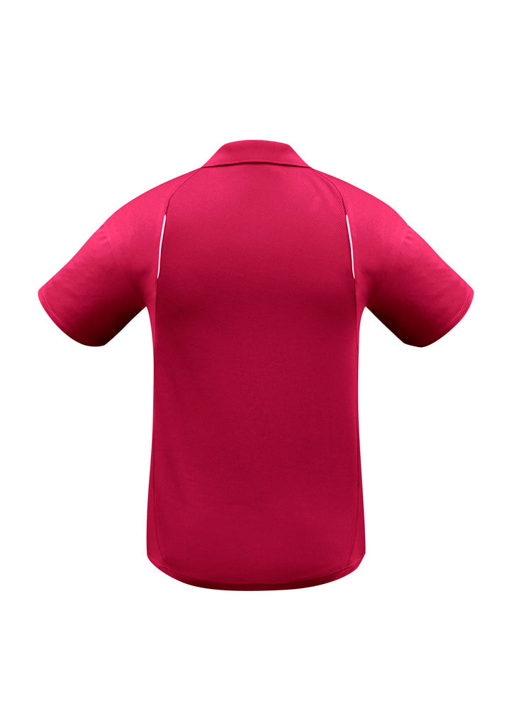 Mens United Short Sleeve Polo - Red/White ||SRC=https://cdn.fashionbizapps.nz/honeybee/images/P244MS_bProduct_Red_White_02_hwcu1G7.jpg