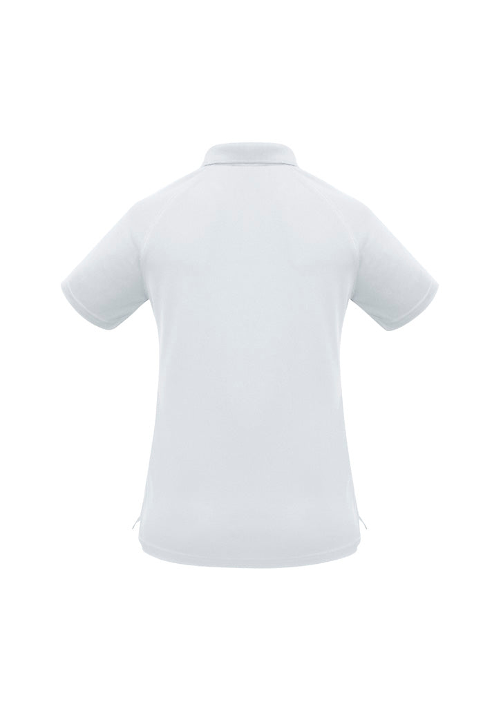 Womens Sprint Short Sleeve Polo - White ||SRC=https://cdn.fashionbizapps.nz/honeybee/images/P300LS_bProduct_White_02_B79mQ39.jpg