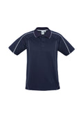 Mens Blade Short Sleeve Polo - Navy/White ||SRC=https://cdn.fashionbizapps.nz/honeybee/products/management/data/images/product/725x1026/P303MS_Navy_White.jpg
