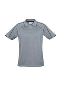 Mens Blade Short Sleeve Polo - Silver Grey/Black ||SRC=https://cdn.fashionbizapps.nz/honeybee/products/management/data/images/product/725x1026/P303MS_Silver_Black.jpg