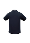 Mens Elite Short Sleeve Polo - Navy/White ||SRC=https://cdn.fashionbizapps.nz/honeybee/images/P3200_bProduct_Navy_White_02_QZpFtrW.jpg