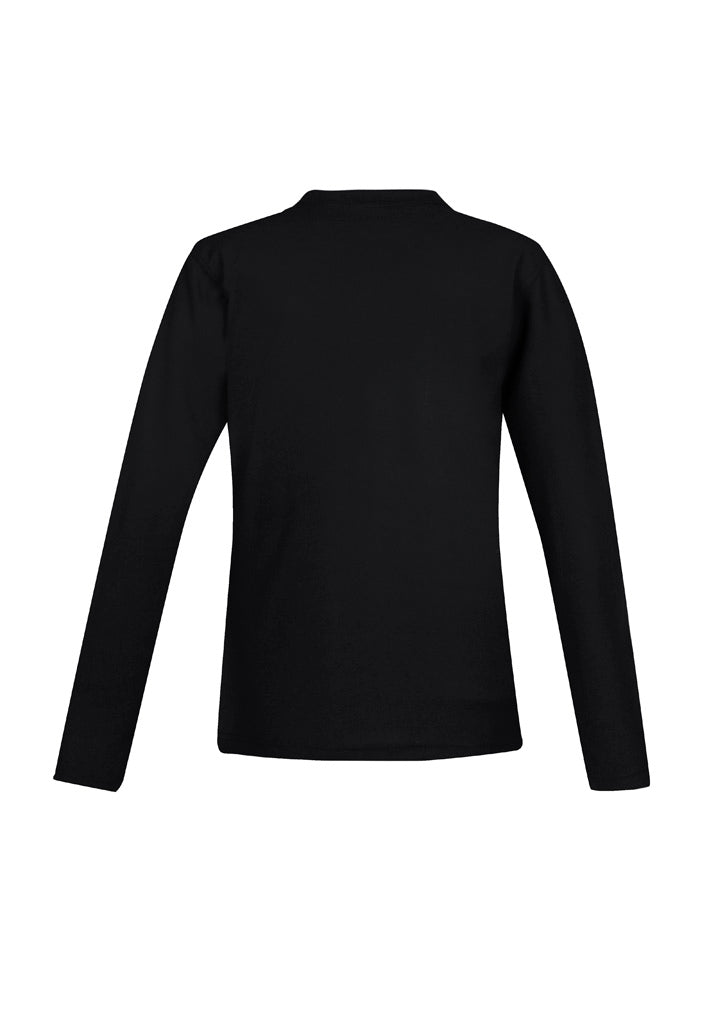 Womens Crew Long Sleeve Polo - Black ||SRC=https://cdn.fashionbizapps.nz/honeybee/images/P400LL_bProduct_Black_02_Yw6FgPW.jpg