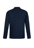 Mens Crew Long Sleeve Polo - Navy ||SRC=https://cdn.fashionbizapps.nz/honeybee/images/P400ML_bProduct_Navy_02_AR7Uvdu.jpg