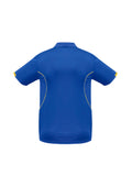 Kids Razor Short Sleeve Polo - Royal/Gold ||SRC=https://cdn.fashionbizapps.nz/honeybee/images/P405KS_bProduct_Royal_Gold_02_V8MhKQ8.jpg