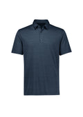 Mens Orbit Short Sleeve Polo - Navy ||SRC=https://cdn.fashionbizapps.nz/honeybee/images/P410MS_Product_Navy_01.jpg