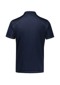 Mens Dart Short Sleeve Polo - Navy/Navy ||SRC=https://cdn.fashionbizapps.nz/honeybee/images/P419MS_Product_Navy_Navy_02_2q1Fo9g.jpg