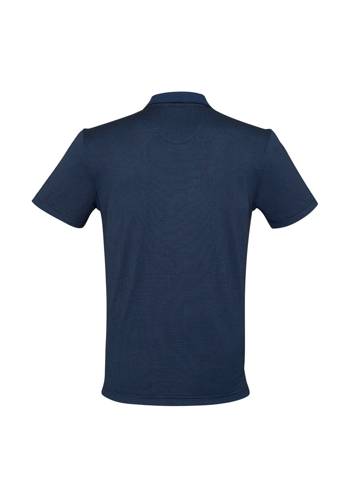Mens Shadow Short Sleeve Polo - Carbon Blue ||SRC=https://cdn.fashionbizapps.nz/honeybee/images/P501MS_bProduct_CarbonBlue_02_whGxGbX.jpg