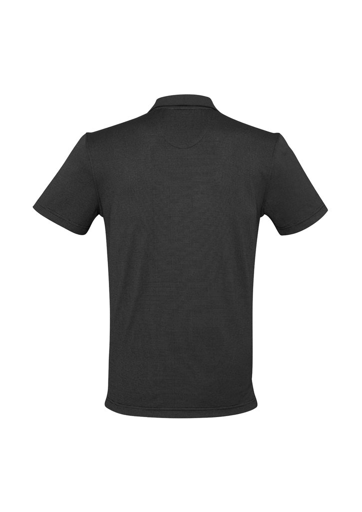 Mens Shadow Short Sleeve Polo - Graphite Black ||SRC=https://cdn.fashionbizapps.nz/honeybee/images/P501MS_bProduct_GraphiteBlack_02_stCJY9C.jpg