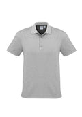 Mens Shadow Short Sleeve Polo - Silver Grey ||SRC=https://cdn.fashionbizapps.nz/honeybee/images/P501MS_bProduct_SilverGrey_01_Vb9OlUb.jpg