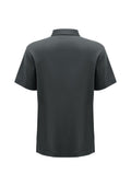 Mens Lotus Short Sleeve Polo - Charcoal ||SRC=https://cdn.fashionbizapps.nz/honeybee/images/P515MS_Product_Charcoal_02_5u6MdJ1.jpg