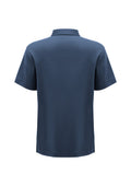 Mens Lotus Short Sleeve Polo - Mineral Blue ||SRC=https://cdn.fashionbizapps.nz/honeybee/images/P515MS_Product_MineralBlue_02.jpg