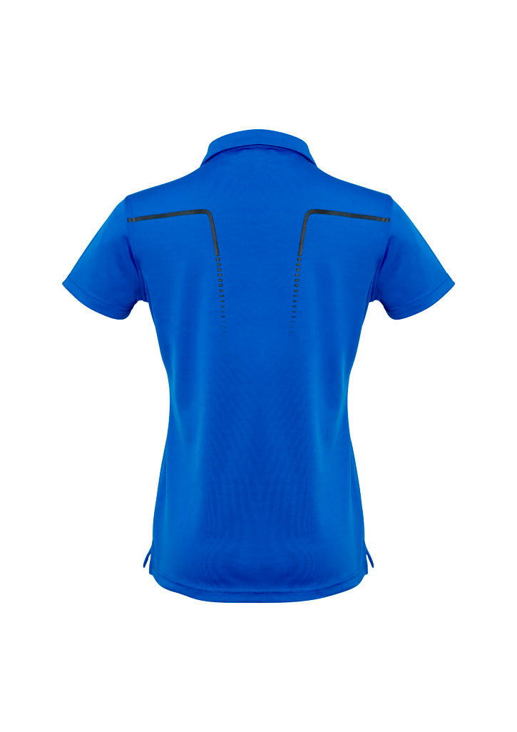 Womens Cyber Short Sleeve Polo - Royal/Silver ||SRC=https://cdn.fashionbizapps.nz/honeybee/images/P604LS_bProduct_Royal_Silver_02_XhxJ4Uc.jpg