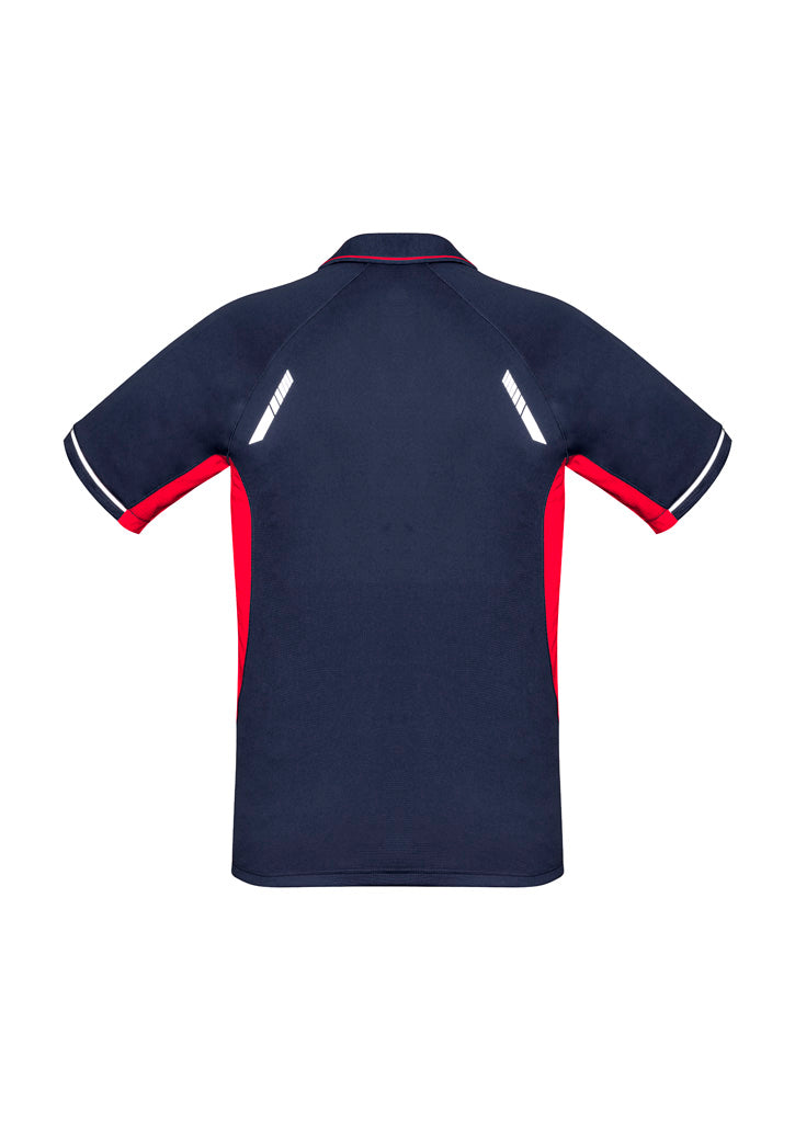 Kids Renegade Short Sleeve Polo - Navy/Red/Silver ||SRC=https://cdn.fashionbizapps.nz/honeybee/images/P700KS_bProduct_Navy_Red_Silver_02_62RGfSV.jpg