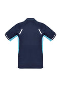 Kids Renegade Short Sleeve Polo - Navy/Sky/Silver ||SRC=https://cdn.fashionbizapps.nz/honeybee/images/P700KS_bProduct_Navy_Sky_Silver_02_UAhX5i3.jpg