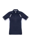 Kids Renegade Short Sleeve Polo - Navy/White/Silver ||SRC=https://cdn.fashionbizapps.nz/honeybee/images/P700KS_bProduct_Navy_White_Silver_01_tpbNo0l.jpg