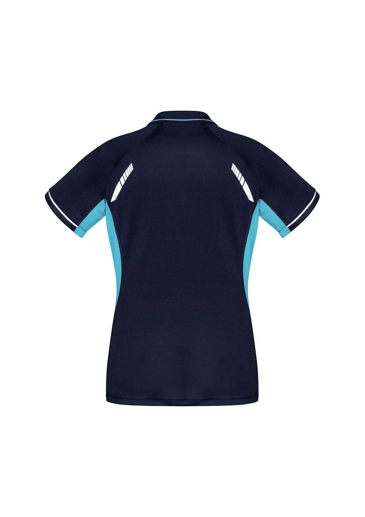 Womens Renegade Short Sleeve Polo - Navy/Sky/Silver ||SRC=https://cdn.fashionbizapps.nz/honeybee/images/P700LS_bProduct_Navy_Sky_Silver_02_OV1ajt5.jpg