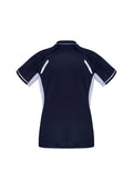 Womens Renegade Short Sleeve Polo - Navy/White/Silver ||SRC=https://cdn.fashionbizapps.nz/honeybee/images/P700LS_bProduct_Navy_White_Silver_02_BN1O0Ij.jpg