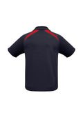 Kids Splice Short Sleeve Polo - Navy/Red ||SRC=https://cdn.fashionbizapps.nz/honeybee/images/P7700B_bProduct_Navy_Red_02_pcz0xfd.jpg