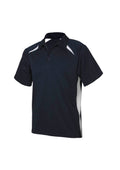 Kids Splice Short Sleeve Polo - Navy/White ||SRC=https://cdn.fashionbizapps.nz/honeybee/images/P7700B_bProduct_Navy_White_01_ZjOXdnp.jpg