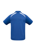 Kids Splice Short Sleeve Polo - Royal/White ||SRC=https://cdn.fashionbizapps.nz/honeybee/images/P7700B_bProduct_Royal_White_02_tPDILNx.jpg