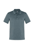Mens Aero Short Sleeve Polo - Charcoal ||SRC=https://cdn.fashionbizapps.nz/honeybee/images/P815MS_Product_Charcoal_01_kNP6ggE.jpg