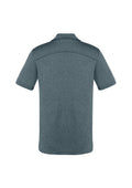Mens Aero Short Sleeve Polo - Charcoal ||SRC=https://cdn.fashionbizapps.nz/honeybee/images/P815MS_Product_Charcoal_02_6PgS7sF.jpg