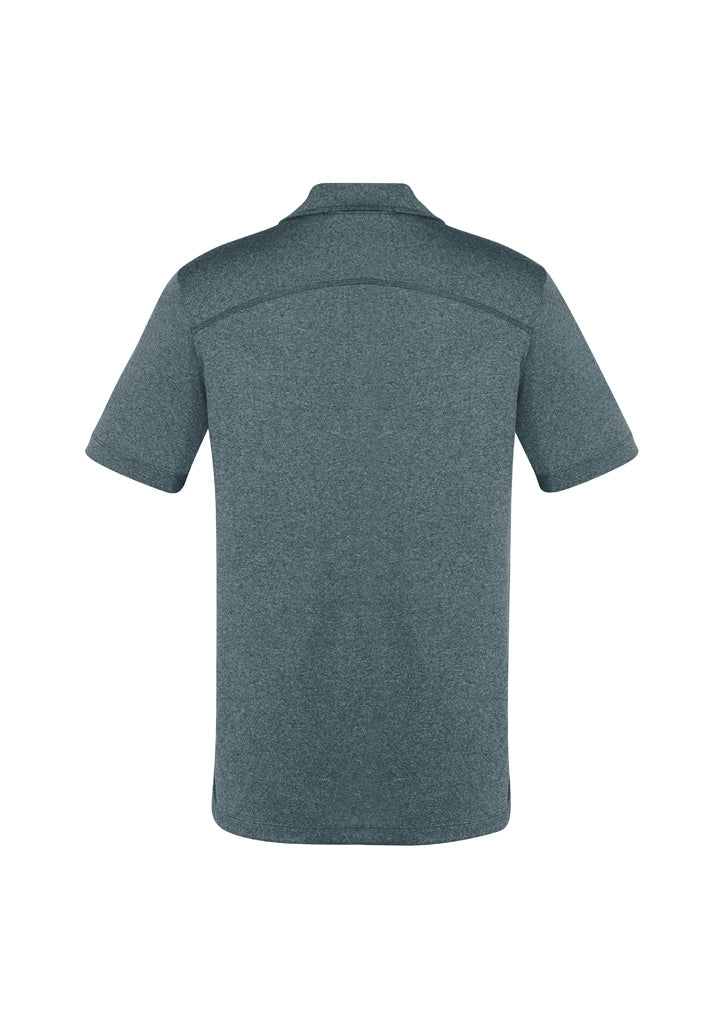 Mens Aero Short Sleeve Polo - Charcoal ||SRC=https://cdn.fashionbizapps.nz/honeybee/images/P815MS_Product_Charcoal_02_6PgS7sF.jpg