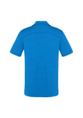 Mens Aero Short Sleeve Polo - Cyan ||SRC=https://cdn.fashionbizapps.nz/honeybee/images/P815MS_Product_Cyan_02_r0pbccy.jpg