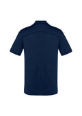 Mens Aero Short Sleeve Polo - Navy ||SRC=https://cdn.fashionbizapps.nz/honeybee/images/P815MS_Product_Navy_02_DAafMJw.jpg