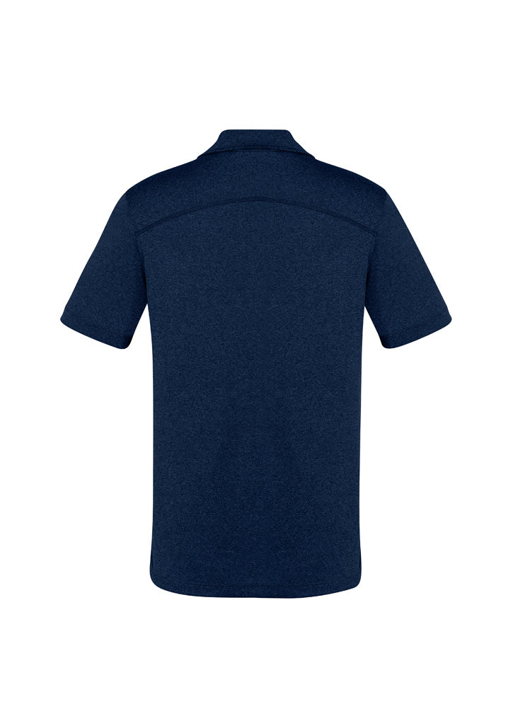 Mens Aero Short Sleeve Polo - Navy ||SRC=https://cdn.fashionbizapps.nz/honeybee/images/P815MS_Product_Navy_02_DAafMJw.jpg
