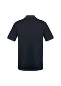 Mens Aero Short Sleeve Polo - Solid Black ||SRC=https://cdn.fashionbizapps.nz/honeybee/images/P815MS_Product_SolidBlack_02.jpg