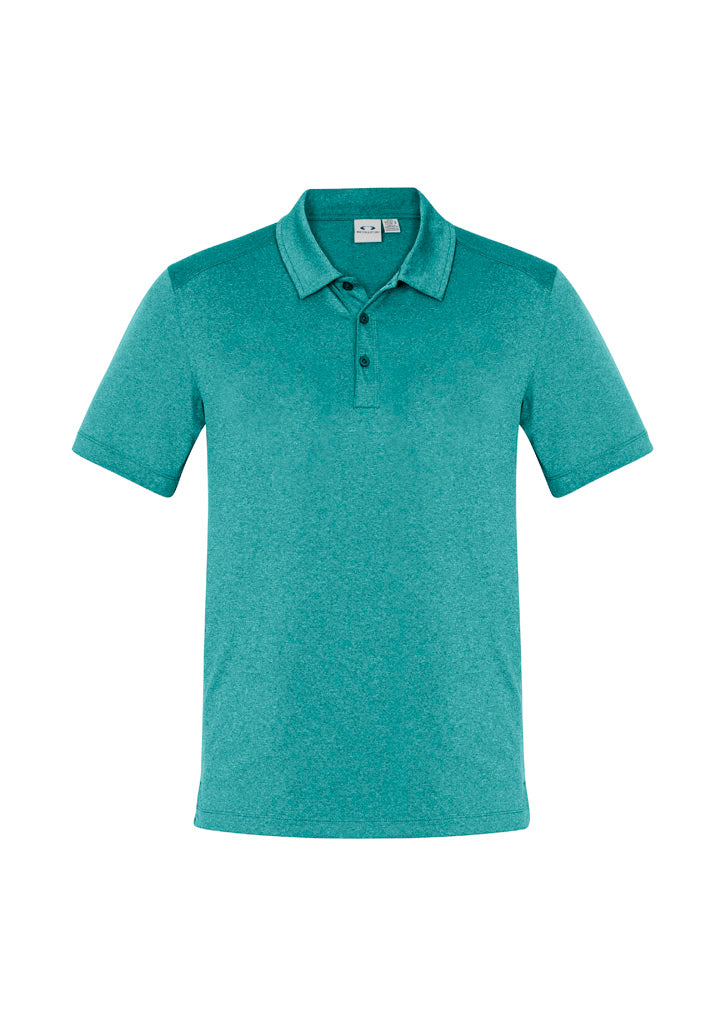 Mens Aero Short Sleeve Polo - Teal ||SRC=https://cdn.fashionbizapps.nz/honeybee/images/P815MS_Product_Teal_01.jpg