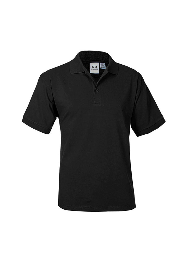 Mens Oceana Short Sleeve Polo - Black ||SRC=https://cdn.fashionbizapps.nz/honeybee/images/P9000_bProduct_Black_01_pYii1JT.jpg