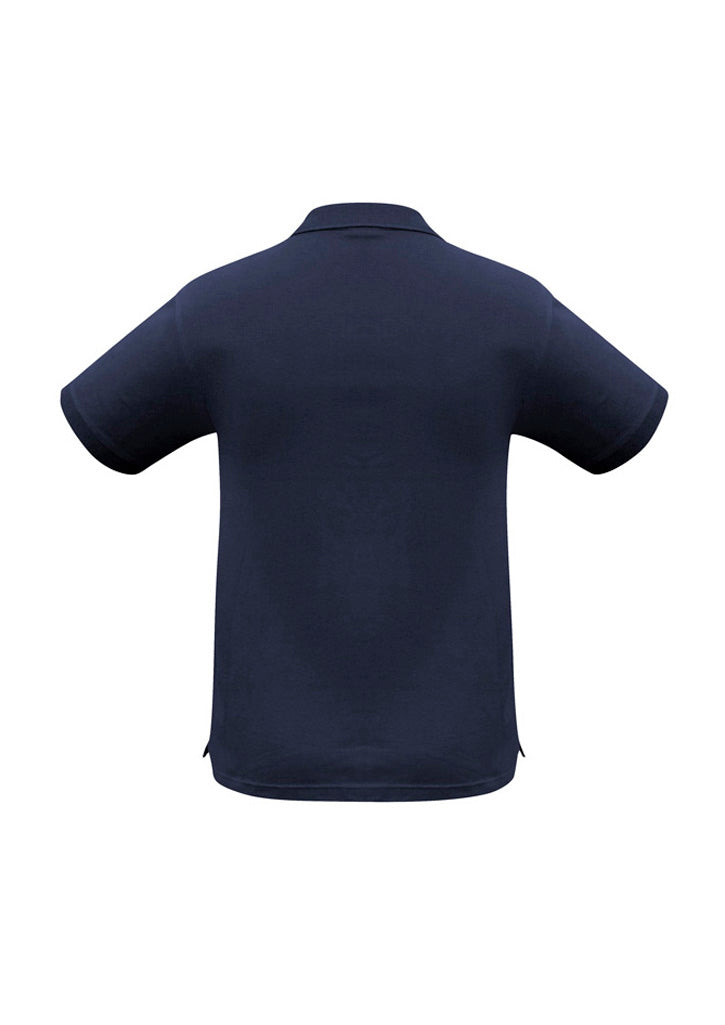 Mens Oceana Short Sleeve Polo - Navy ||SRC=https://cdn.fashionbizapps.nz/honeybee/images/P9000_bProduct_Navy_02_Z23DNam.jpg