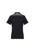 Womens Galaxy Short Sleeve Polo - Black/White ||SRC=https://cdn.fashionbizapps.nz/honeybee/images/P900LS_bProduct_Black_White_02_zmDCuCP.jpg