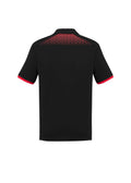 Mens Galaxy Short Sleeve Polo - Black/Red ||SRC=https://cdn.fashionbizapps.nz/honeybee/images/P900MS_bProduct_Black_Red_02_ojp3l35.jpg