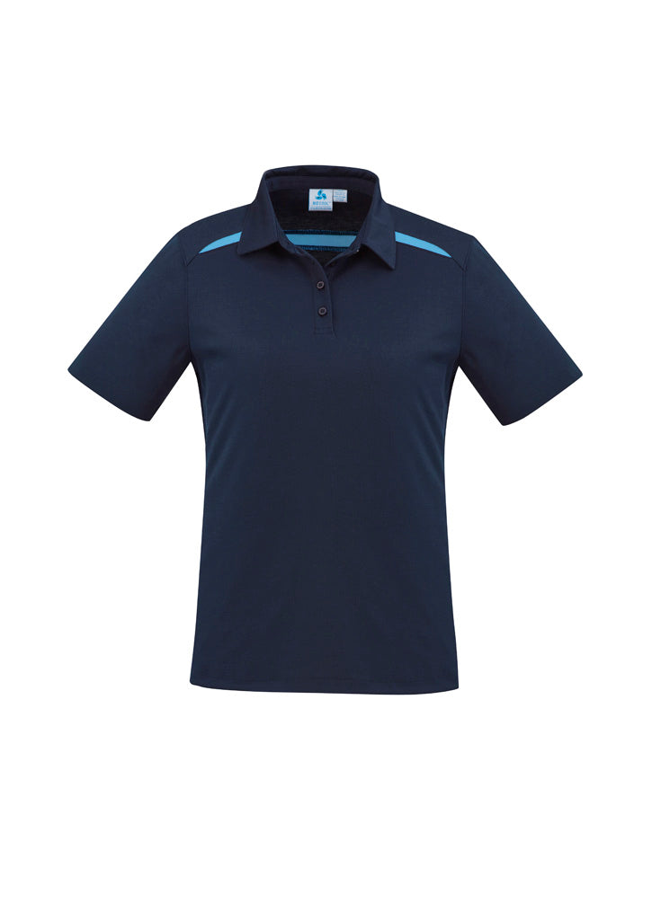 Womens Sonar Short Sleeve Polo - Navy/Sky ||SRC=https://cdn.fashionbizapps.nz/honeybee/images/P901LS_bProduct_Navy_Sky_01_SQsGaHz.jpg