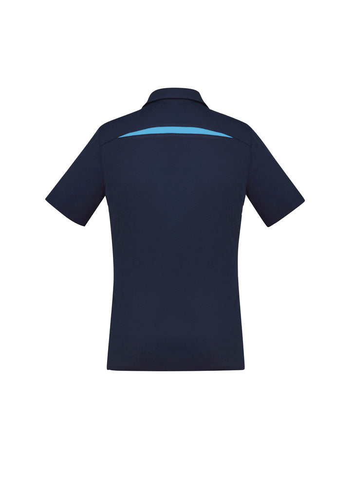 Womens Sonar Short Sleeve Polo - Navy/Sky ||SRC=https://cdn.fashionbizapps.nz/honeybee/images/P901LS_bProduct_Navy_Sky_02_GmKSbwl.jpg