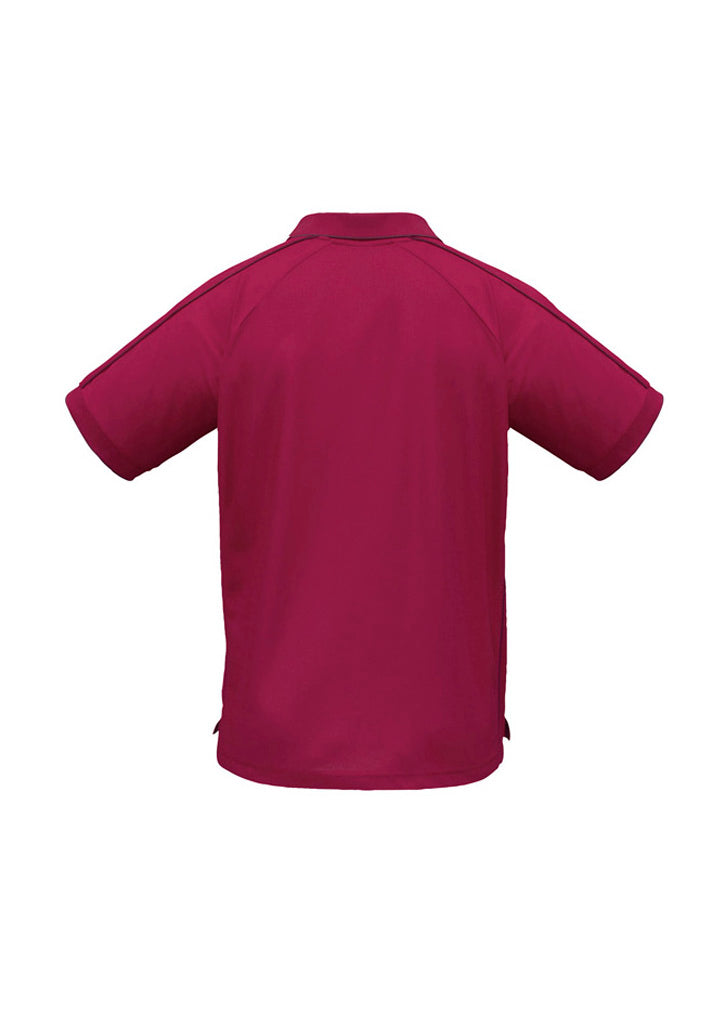 Mens Resort Short Sleeve Polo - Cherry/Maroon ||SRC=https://cdn.fashionbizapps.nz/honeybee/images/P9900_bProduct_Cherry_Maroon_02_ahHxKb6.jpg