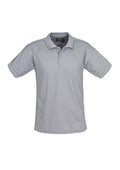 Mens Resort Short Sleeve Polo - Grey/Charcoal ||SRC=https://cdn.fashionbizapps.nz/honeybee/images/P9900_bProduct_Grey_Charcoal_01_kVQ1GNF.jpg
