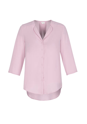 Womens Lily Longline Blouse - Amethyst ||SRC=https://cdn.fashionbizapps.nz/honeybee/products/management/data/images/product/725x1026/S015LT_Amethyst_F_jemCom0.jpg