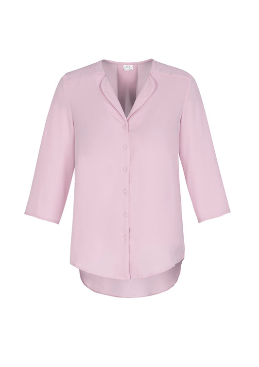Womens Lily Longline Blouse - Amethyst ||SRC=https://cdn.fashionbizapps.nz/honeybee/products/management/data/images/product/725x1026/S015LT_Amethyst_F_jemCom0.jpg