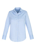 Womens Camden Long Sleeve Shirt - Blue ||SRC=https://cdn.fashionbizapps.nz/honeybee/images/S016LL_bProduct_Blue_01_cbJJsEL.jpg